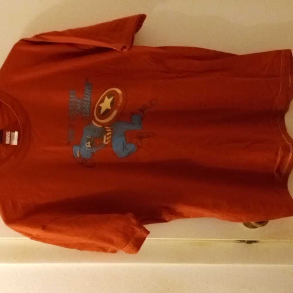 Captain America retro pop art shirt